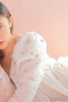 日系蕾丝内衣文胸套装